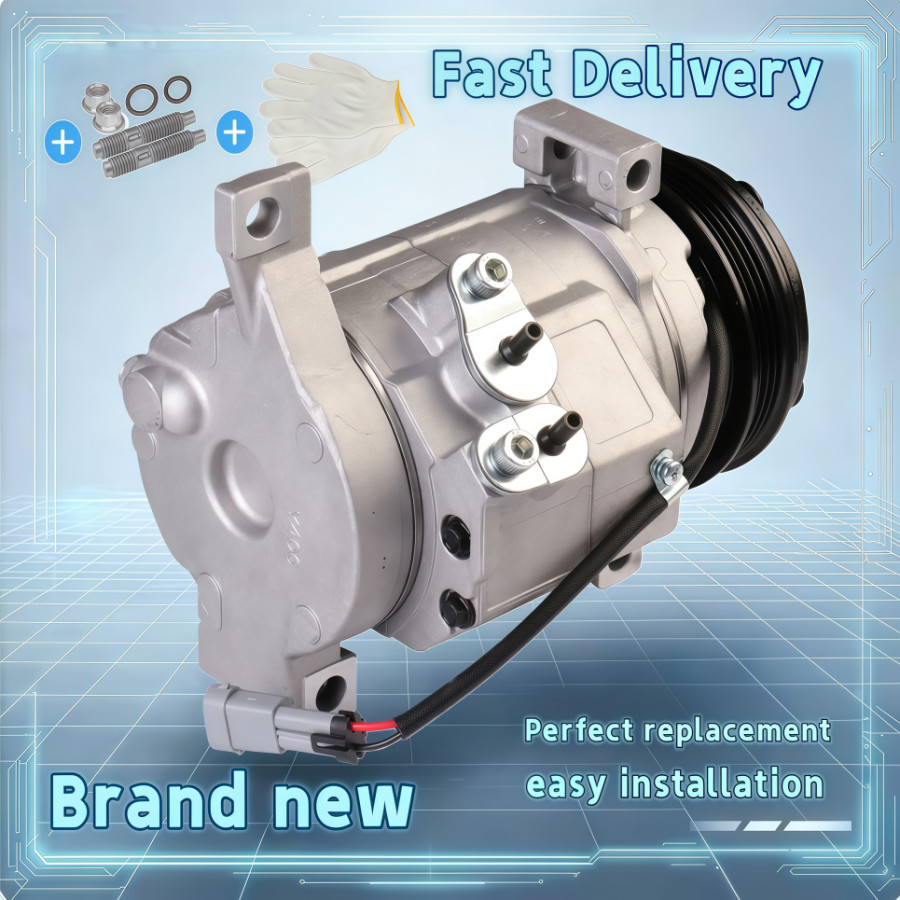 AC A/C Compressor for GMC YUKON 2001 2002 2003-2007 2008 2009 6.0L 5.3L 4.8L 1PC