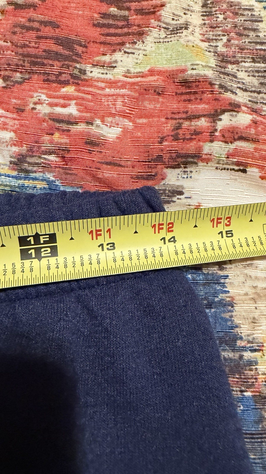 AVIATOR NATION Rainbow Stripe Blue Sweatpants XL