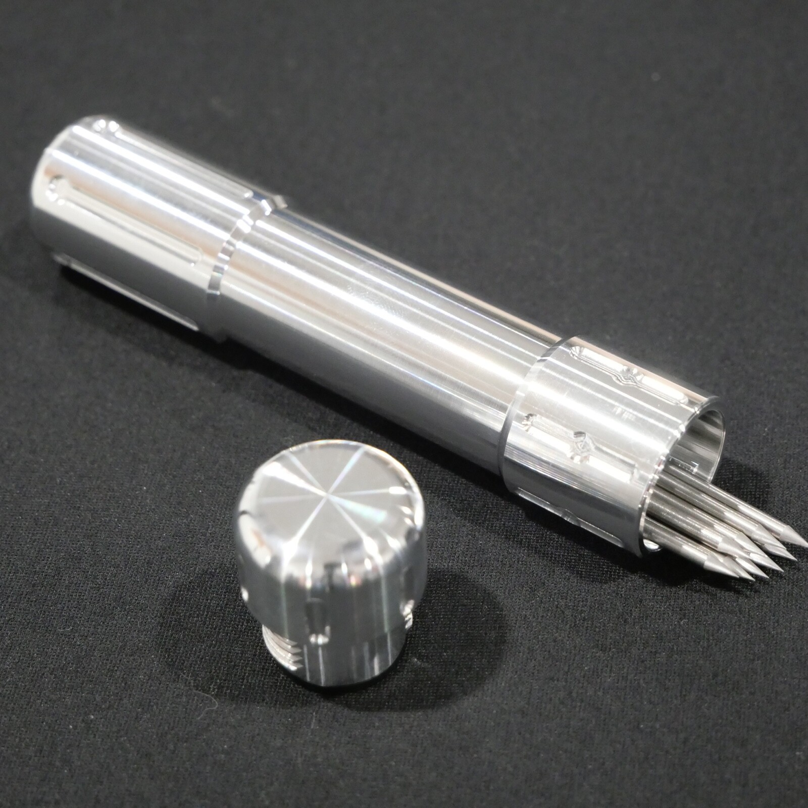 Welding Tungsten Holder pocket metal 7075 aluminum TIG custom