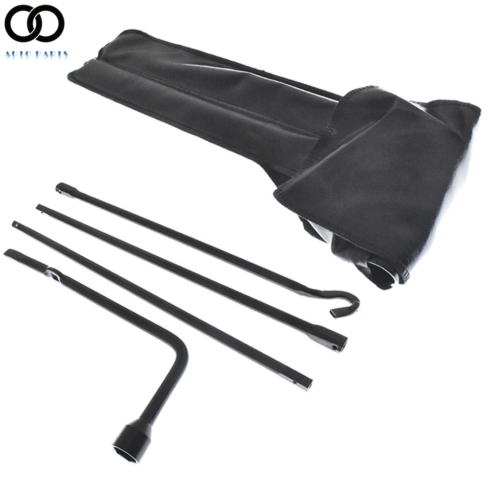 For 2005-2017 Toyota Tacoma 2.7L 3.5L 4.0L Spare Lug Wrench Tire Tool Kit w/Bag