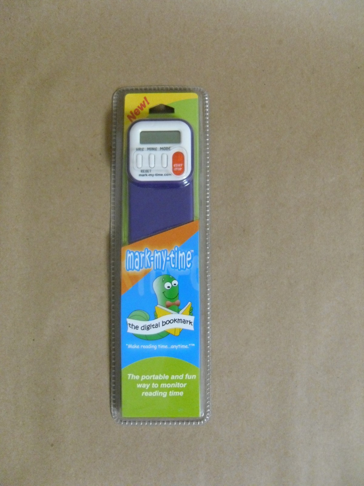 Mark My Time The Digital Bookmark Reading Timer PURPLE