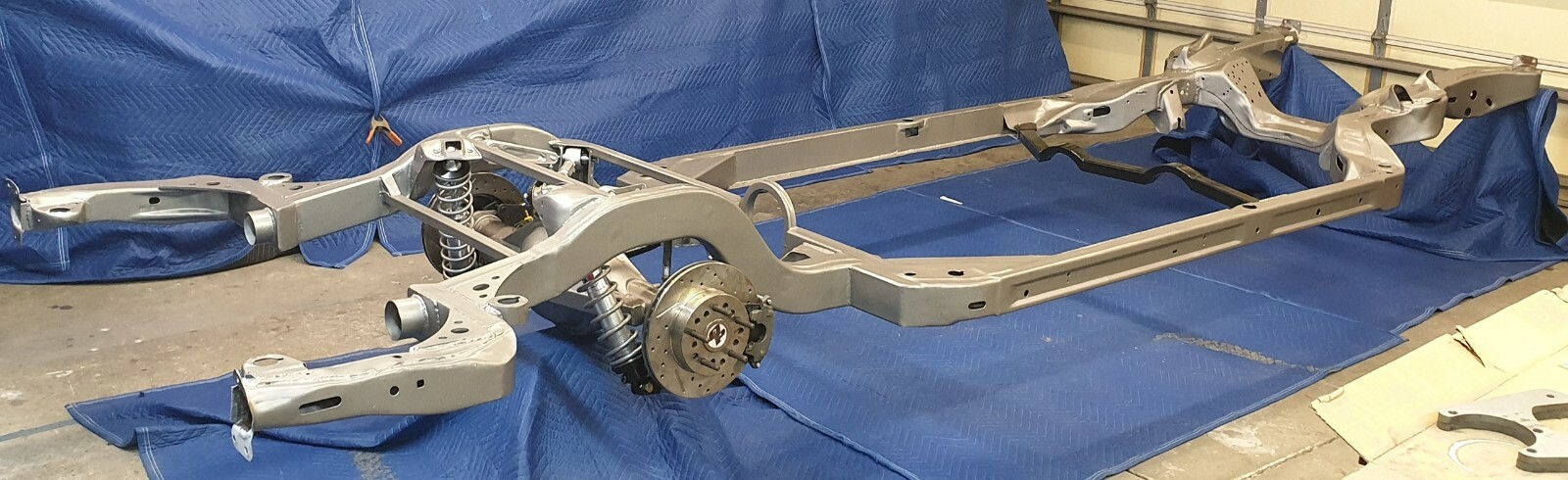 El Camino G-Body Pro Street Drag Tubbed BackHalf 4-Link Chassis Frame Race Ford9