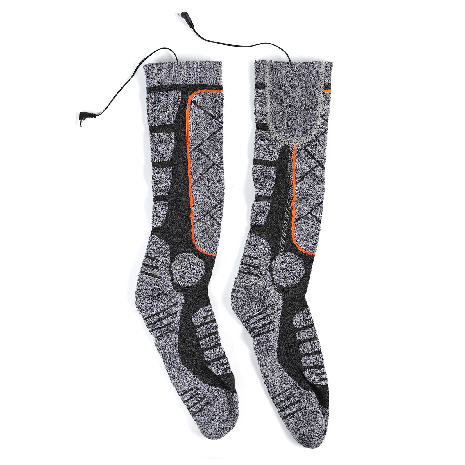 Electric Heated Socks Rechargeable Battery Men Women Winter Foot Warmer 3.7v
