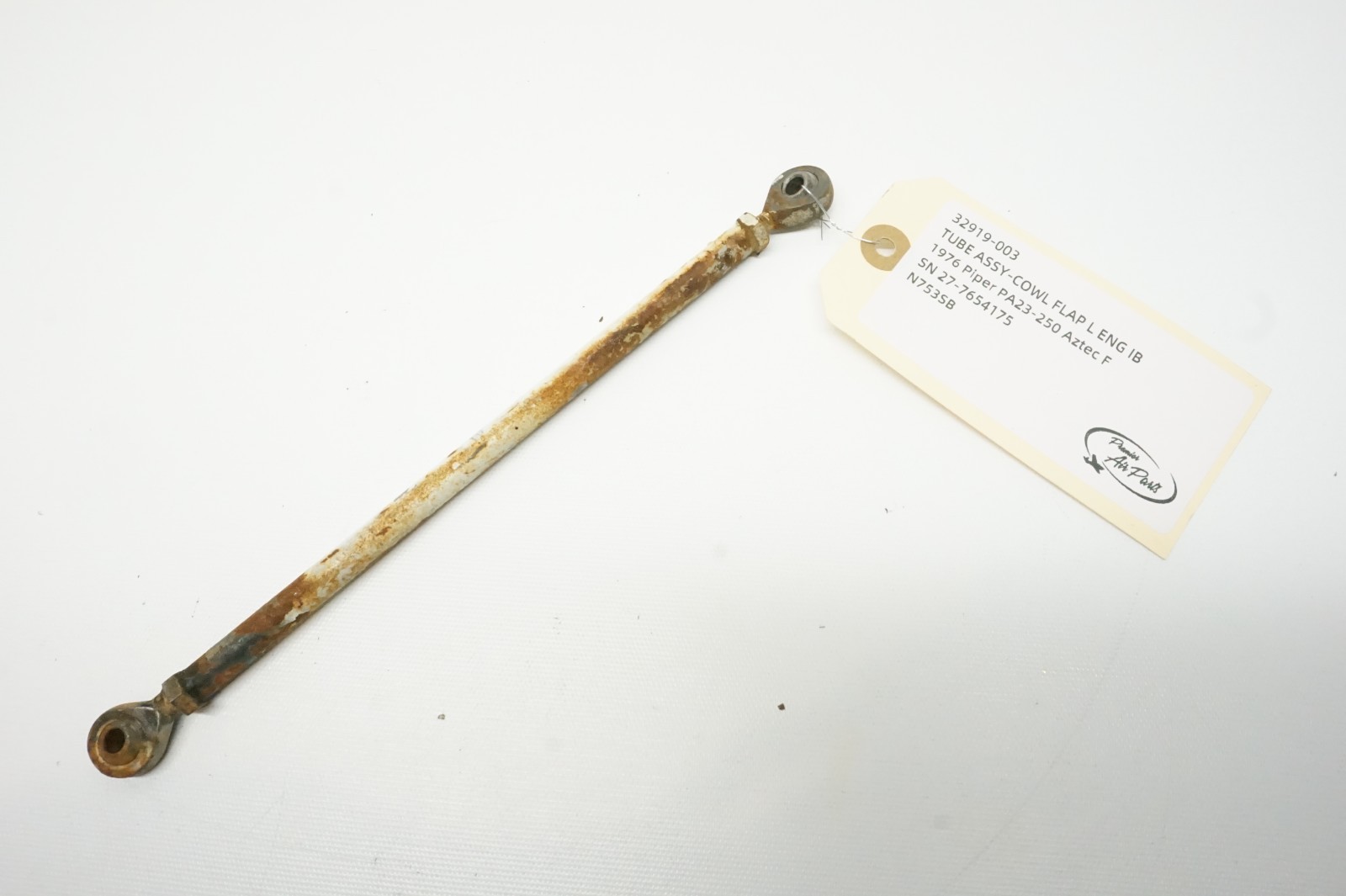 1976 Piper Aztec PA-23-250 Cowl Flap Tube Assembly, P/N: 32919-003