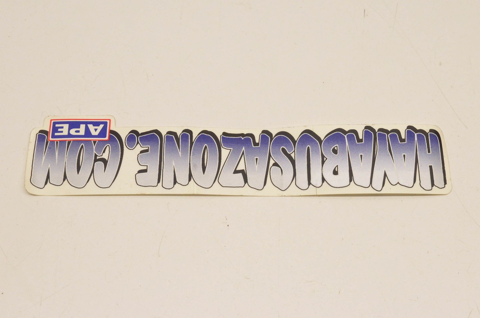 APE Hayabusazone.com Decal 10"x2". NOS