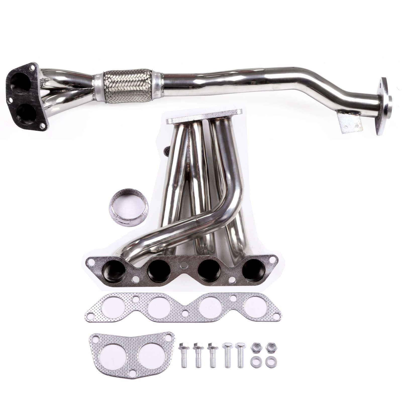 FOR TOYOTA COROLLA 1.8L DX/LE E100/AE102 7A-FE STAINLESS RACING EXHAUST HEADER