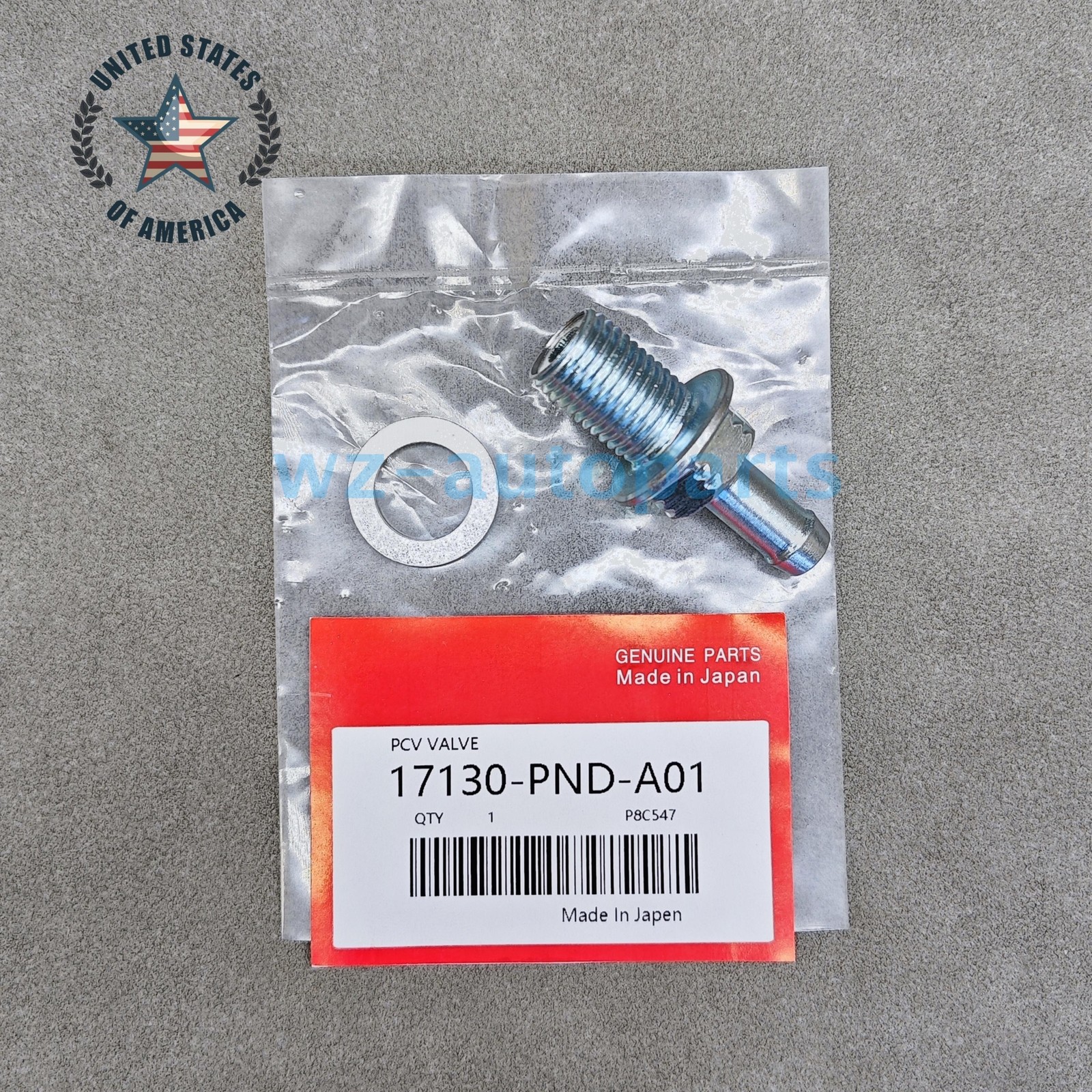 OEM!! 17130-PND-A01/ 94109-14000 Fits HONDA PCV VALVE WITH WASHER US