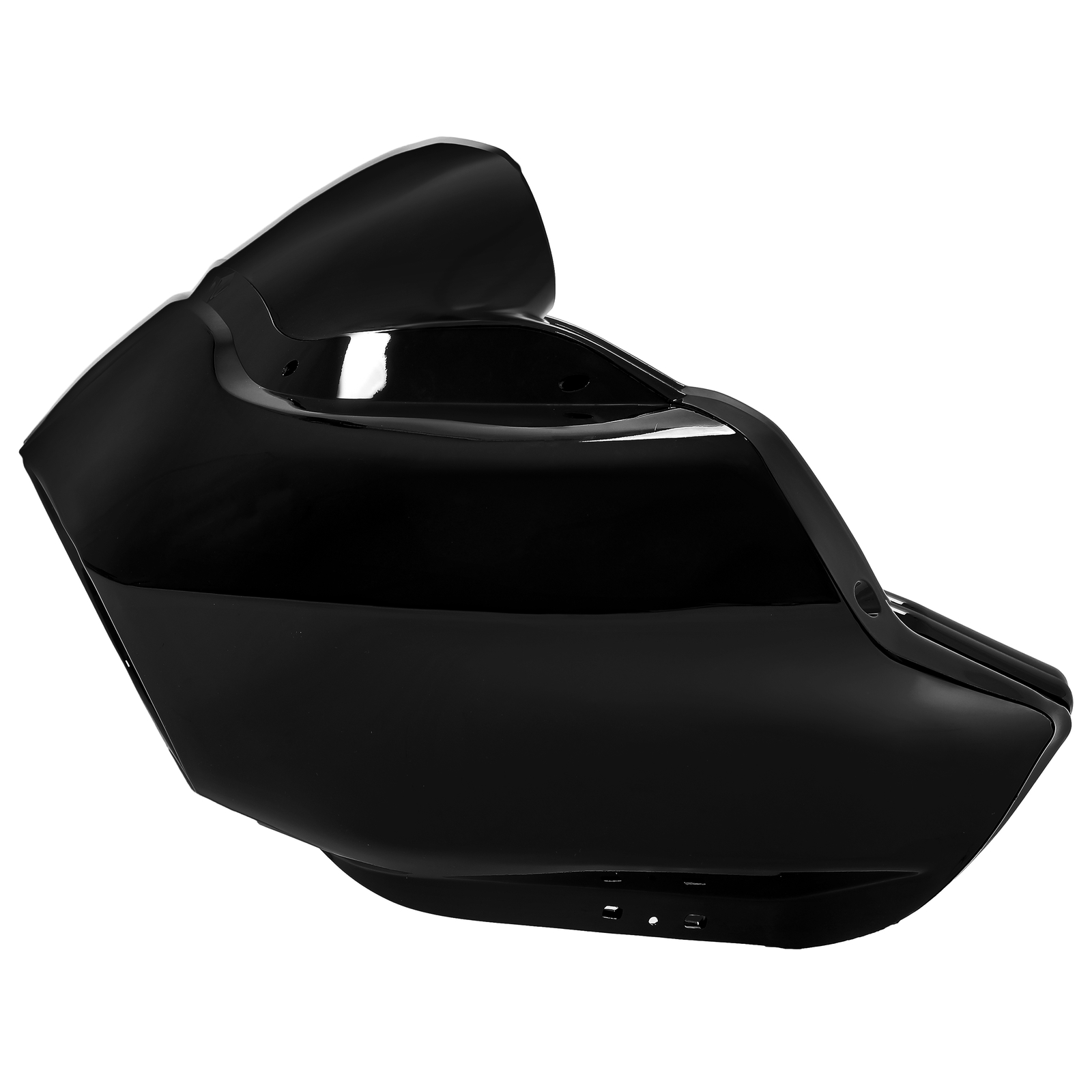 Vivid Black Front Inner Outer Headlight Fairing For Harley Road Glide FLTR 98-13