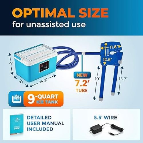 PhysioNatural Cold Therapy System for Knee