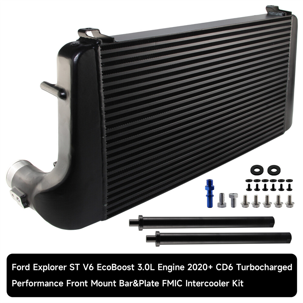 Performance Uprated Front Mount Intercooler For 2020-2023 Ford Explorer ST Black