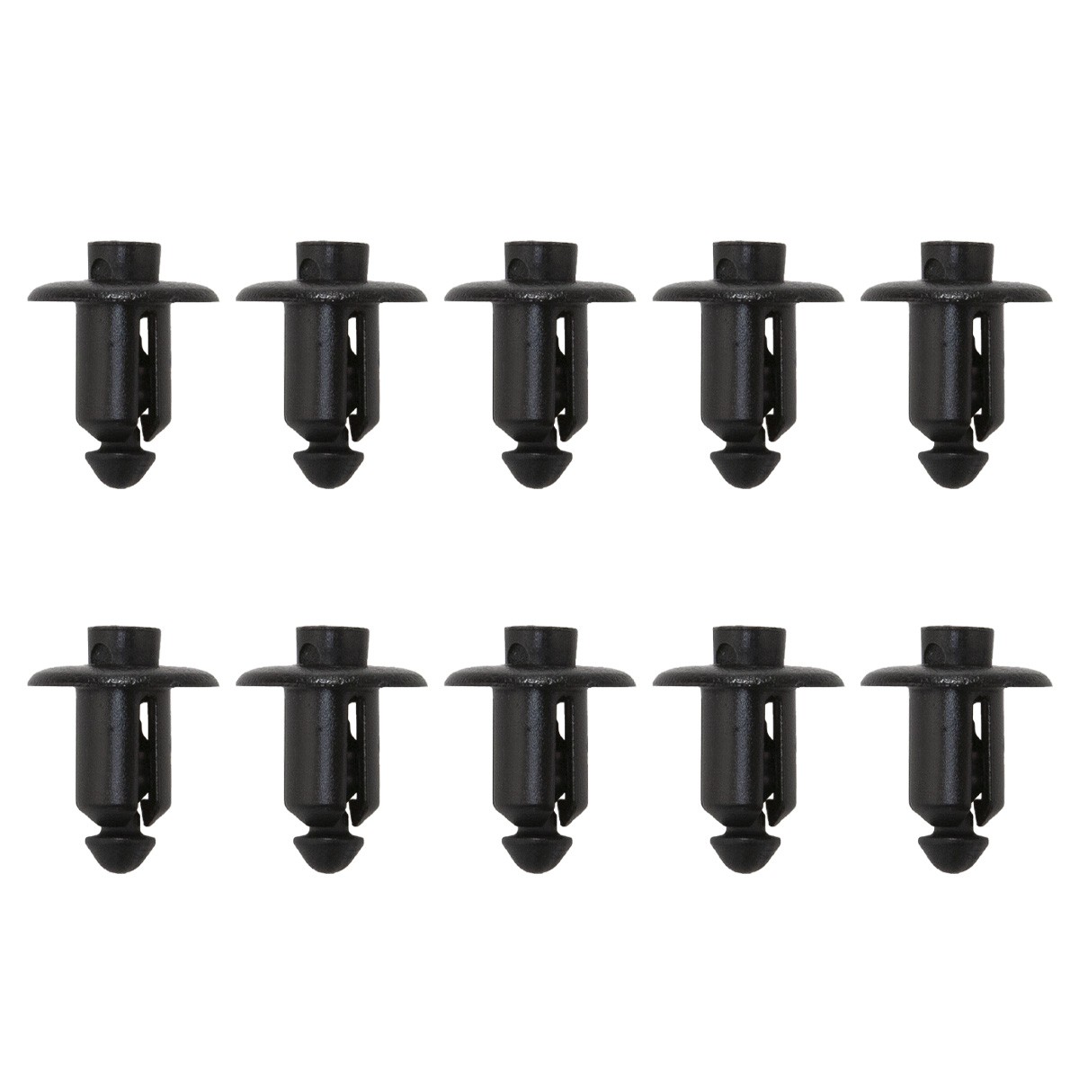 10Pcs Tail Gate Molding Rivet For Ford Tailgate Push Type Retainers N807673-S