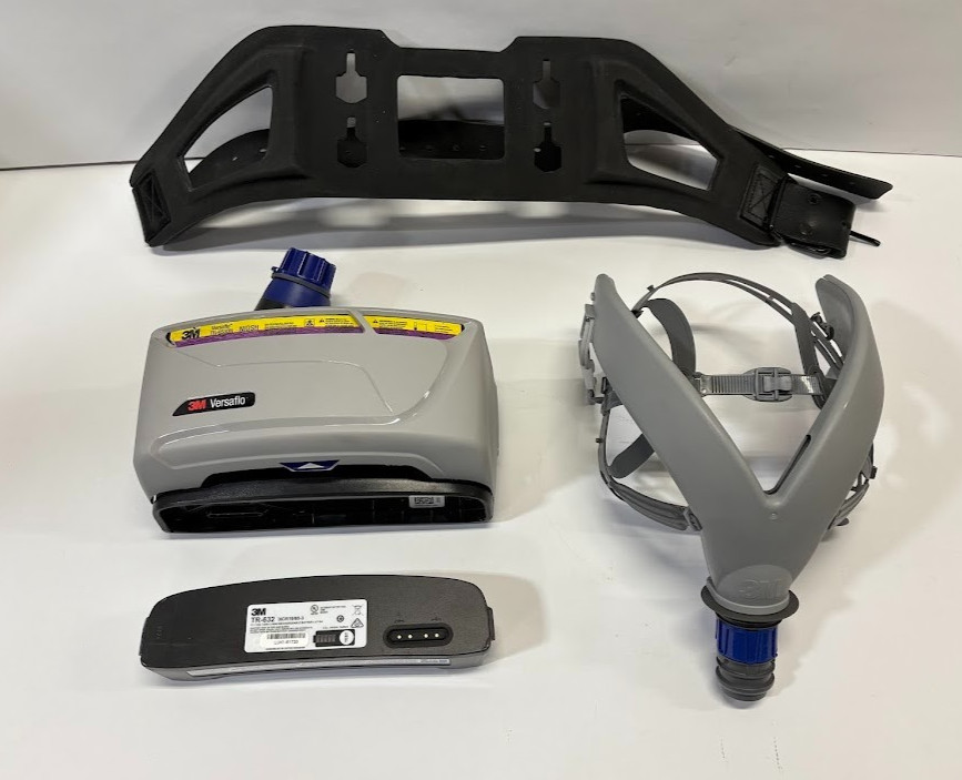 3M Versaflo TR-600 Air Purifying Respirator with Battery, Belt & Head suspension