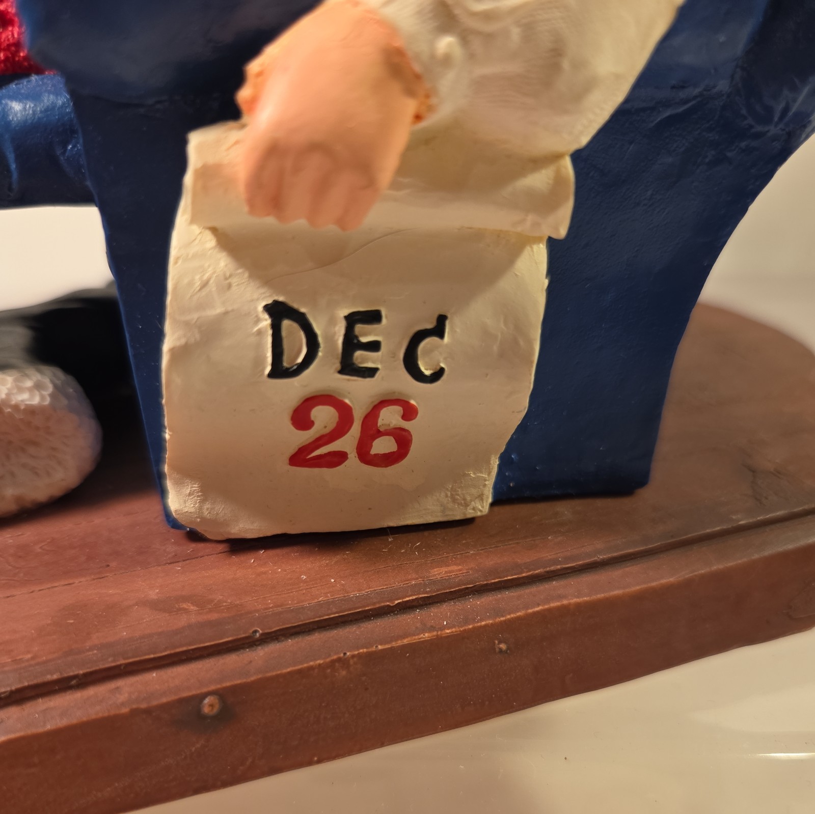 Christmas La-Z-Boy Santa Dog Sleeping Lazyboy Recliner 1994 Dec 26 Rare