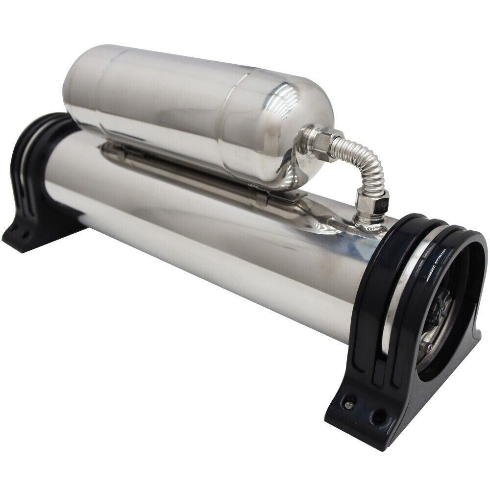 1000L Stainless Steel Water Purifier Household Vertical Double Filter Power-free