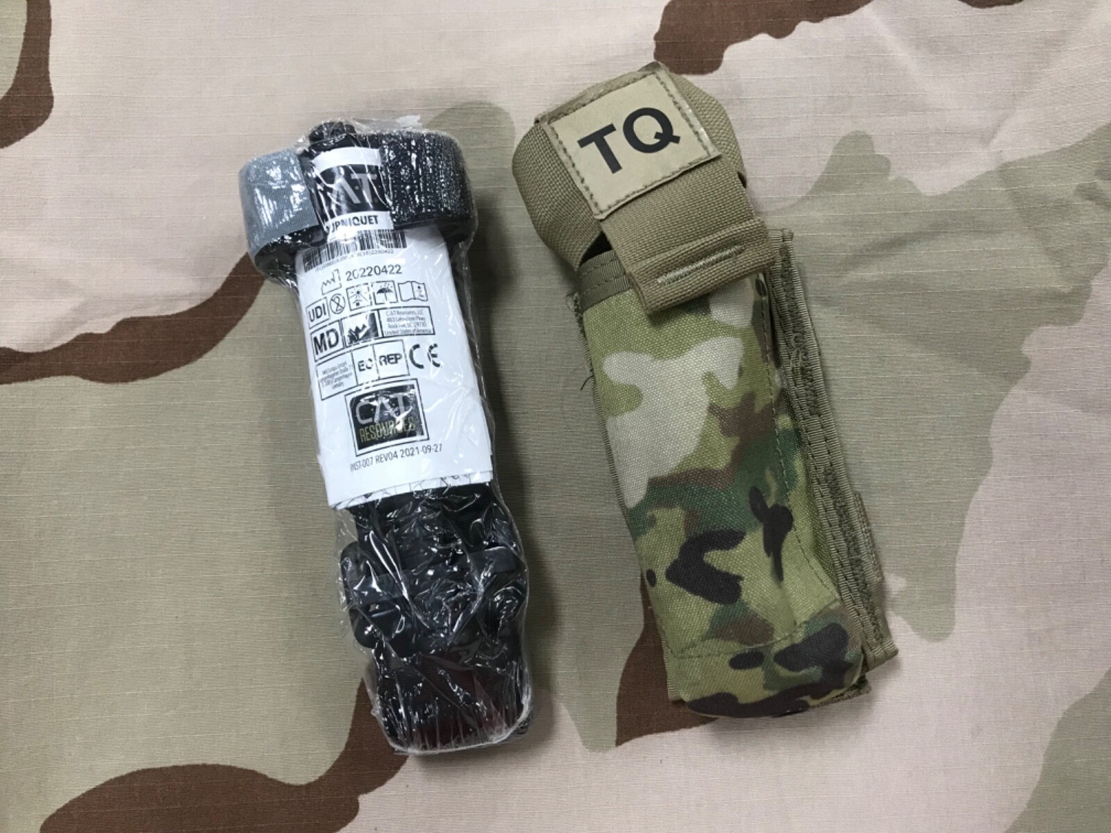 North American Rescue Combat Application Tourniquet CAT Gen 7 with OCP Pouch