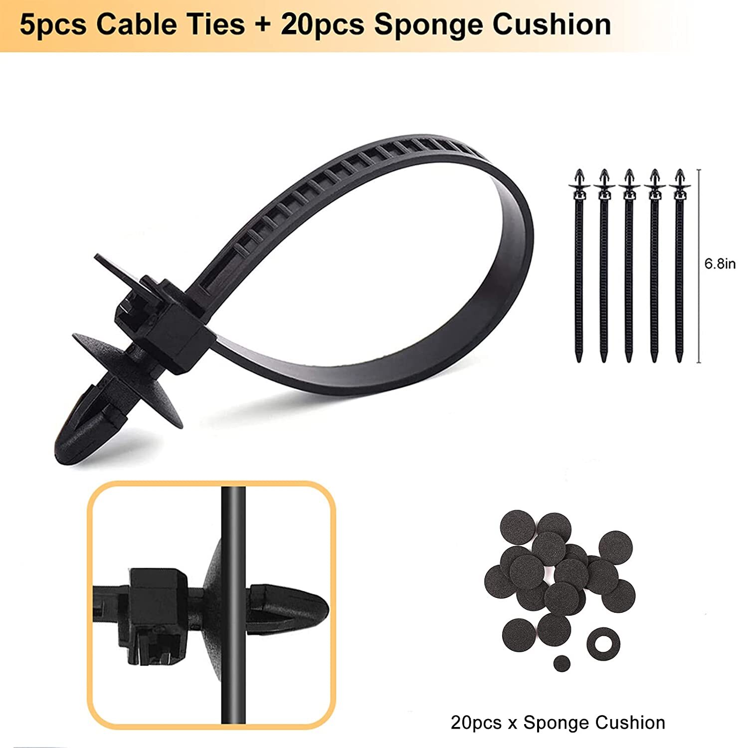 650PCS Car Body Retainer Clips Auto Fasteners Push Trim Pin Rivet Bumper Kit US