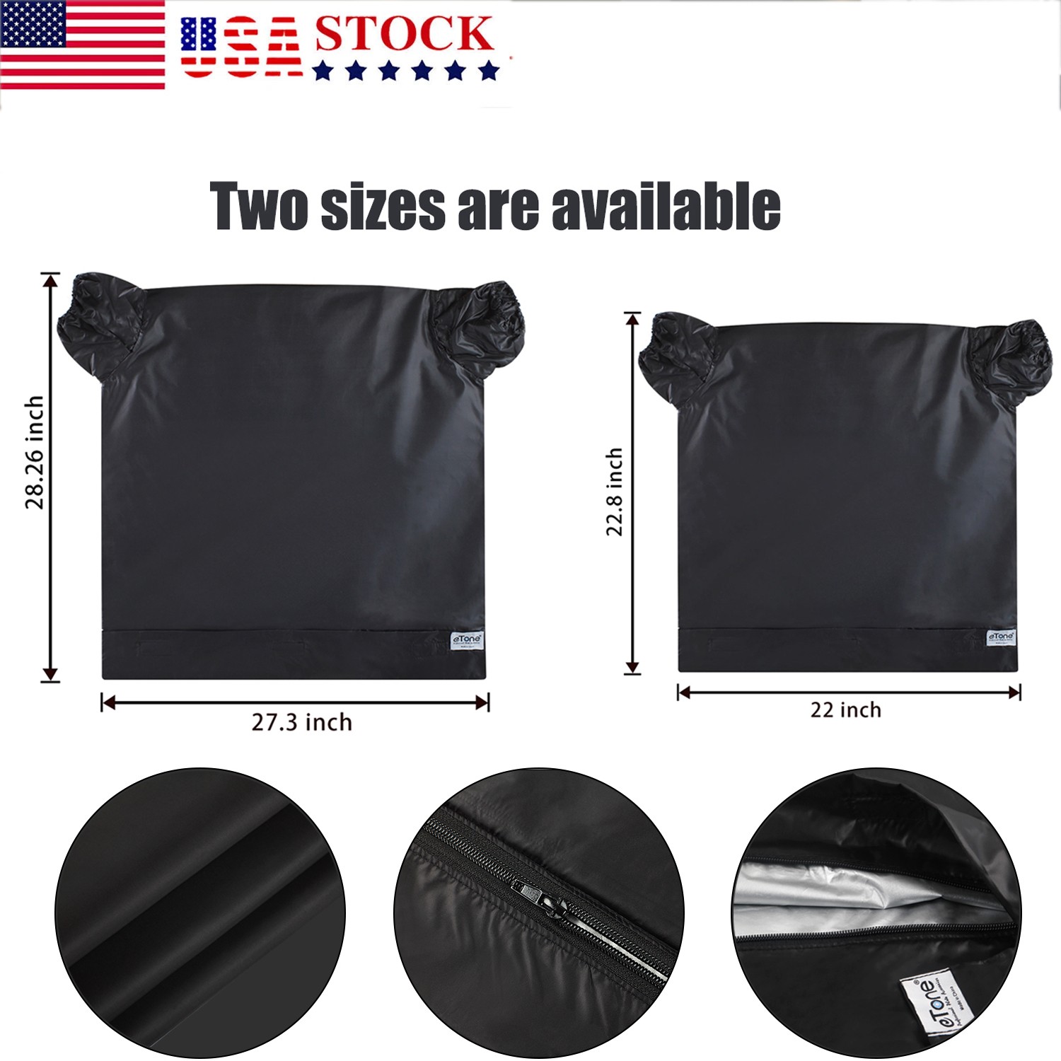 Camera Film Changing Bag Zipper Darkroom Processing Photo Tent Double Layer Load
