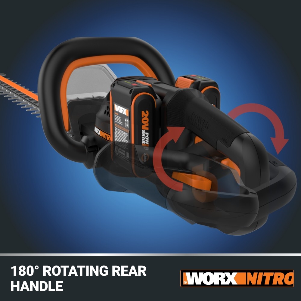 Worx Nitro 40V 24" Cordless Hedge Trimmer WG286-SR