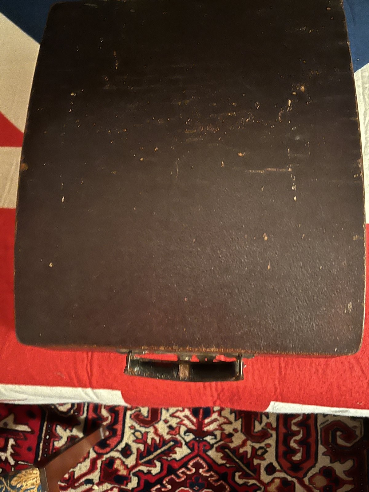 1930s German Adler Favorit No. 7 Field Typewriter Qwertz Keyboard Portable Rare