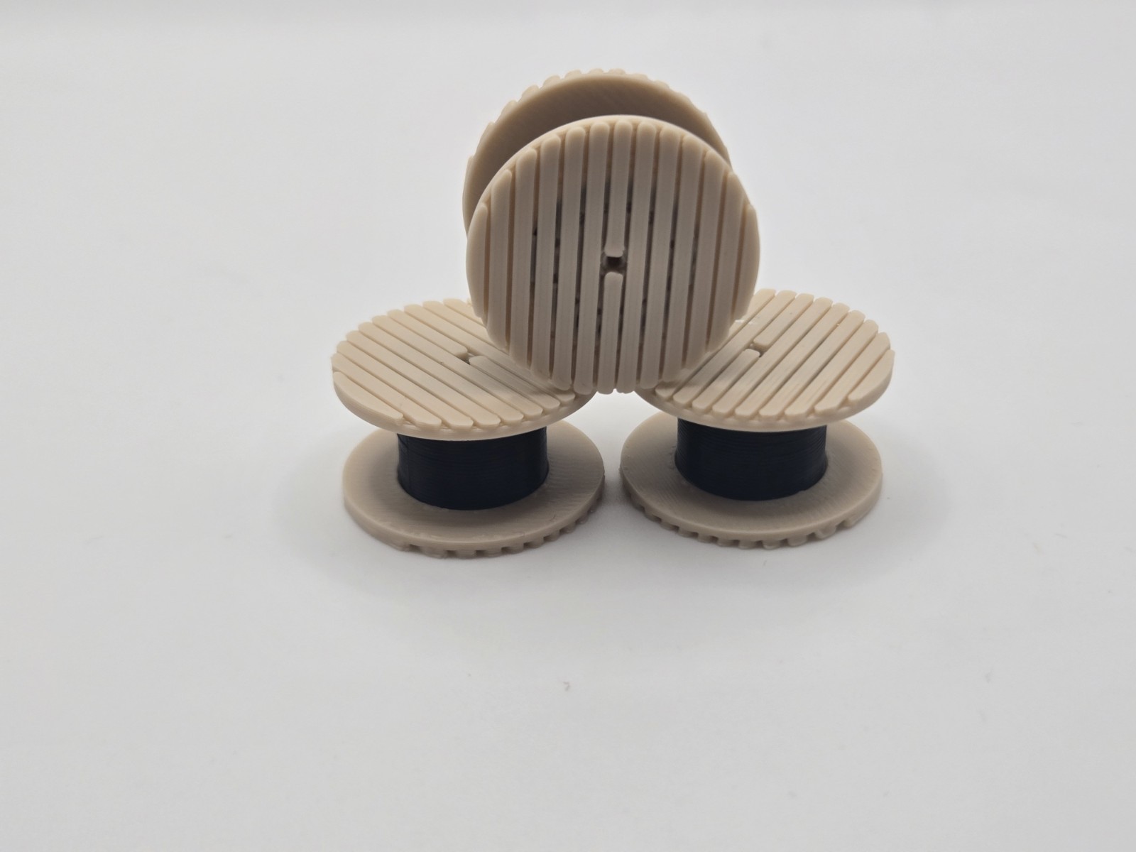 1/64 Scale Fiberoptic Cable Reel Accessory *3 Pack*