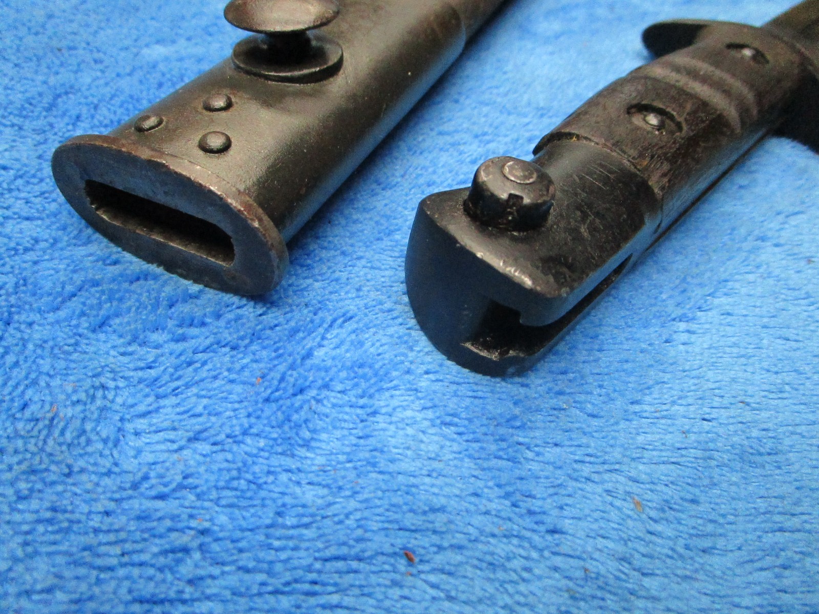 VINTAGE ORIGINAL US MADE BRITISH M1913 BAYONET AND SCABBARD MAKER REMINGTON 1917