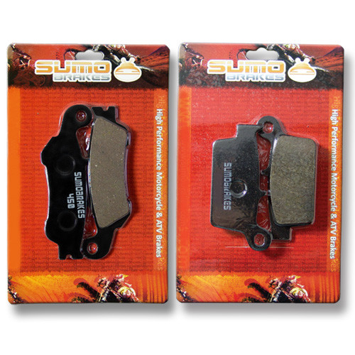 Front+Rear Brake Pads for Yamaha YZ125 YZ250 (2T)[2008-2023] YZ 450F [2008-2019]