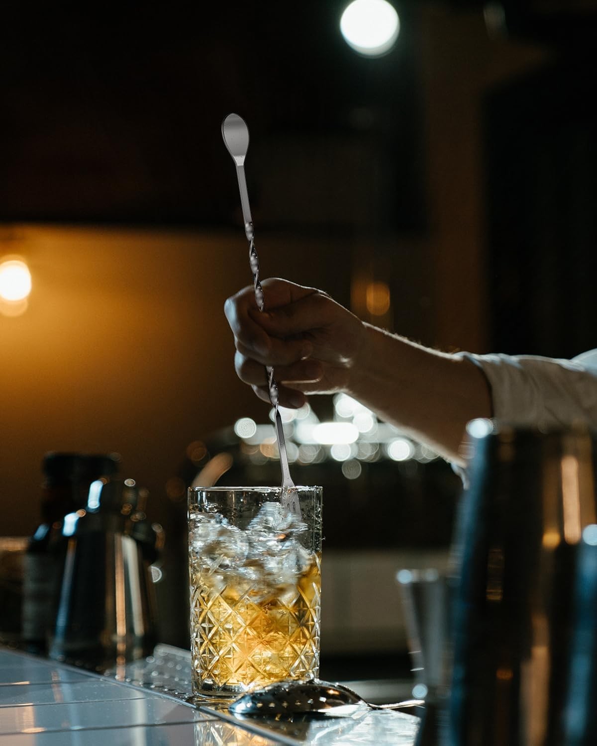 10 Inches Stainless Steel Muddler and Mixing Spoon 10 inches,