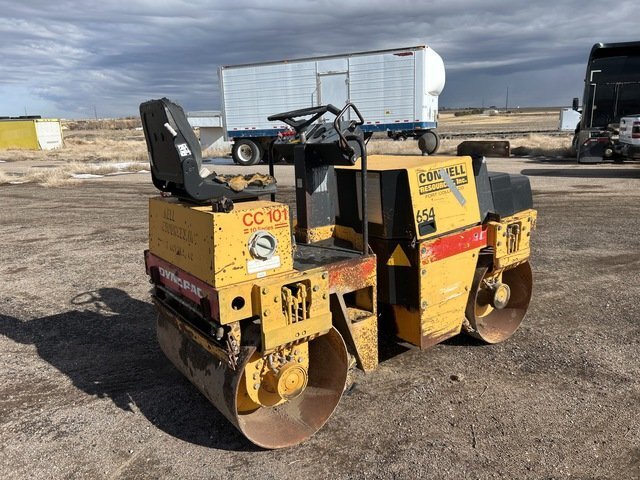 1990 Dynapac CC101 Double Smooth Drum Roller Asphalt # 4287