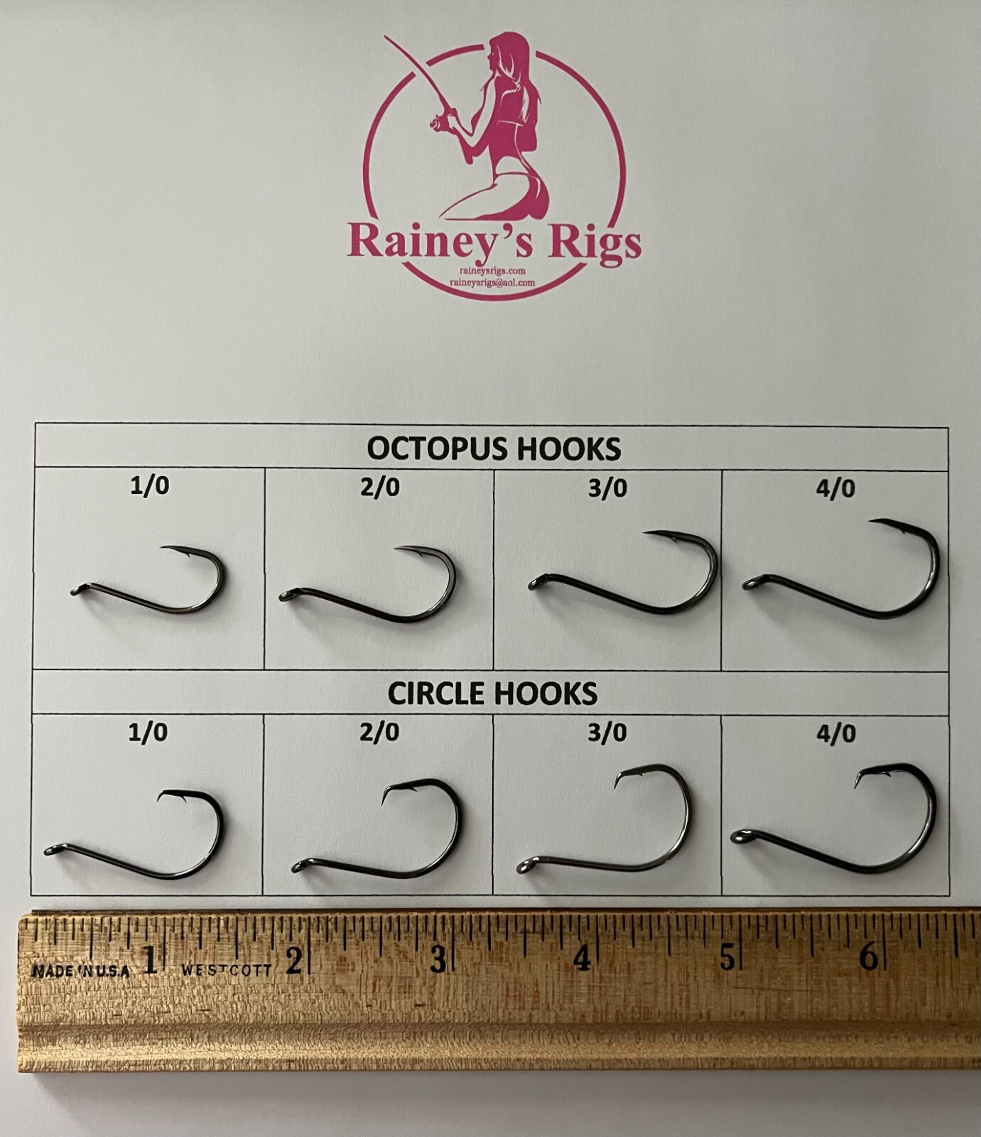 (5) Hi Lo Fishing Rigs with Floats and variation of hook sizes Top/Bottom Rigs