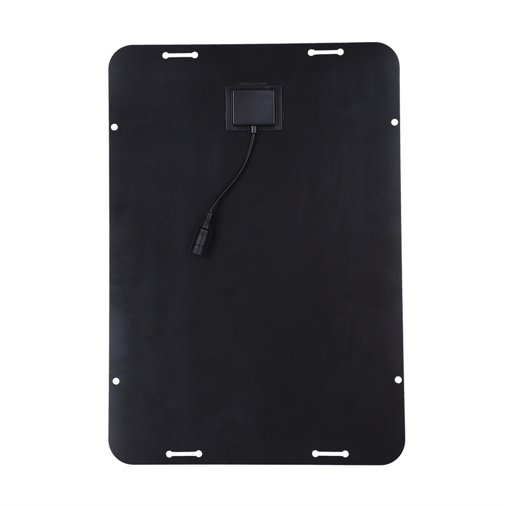 60W Solar Panel 12V Trickle Charger Battery Charger Kit Maintainer Boat Car RV