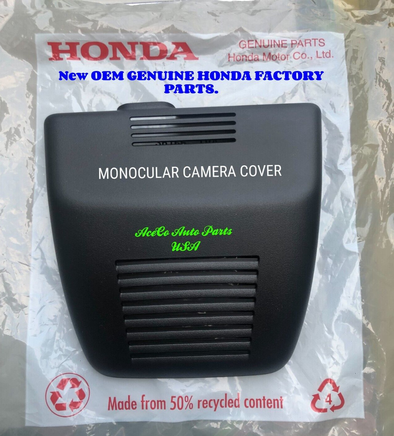 NEW GENUINE 18-22 HONDA ACCORD 2018-2022  Monocular Camera Cover