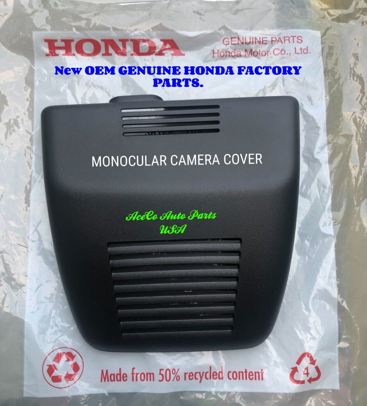 NEW GENUINE OEM HONDA ACCORD 18-22 2018-2022 Monocular Camera Cover