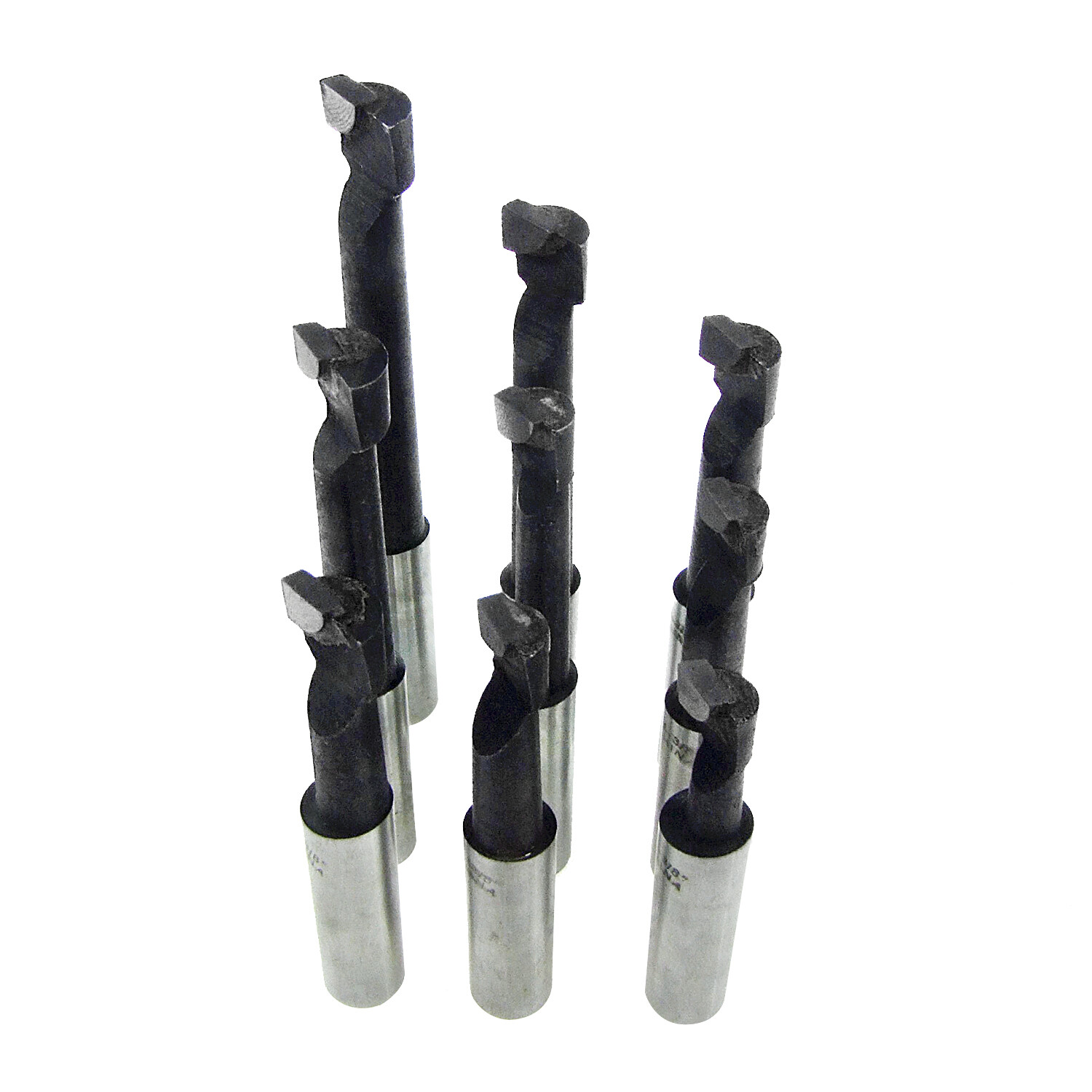 HFS(R) 9Pc Set 2" Boring Head R8 Shank 1/2" Carbide Bar Set Bridgeport Milling