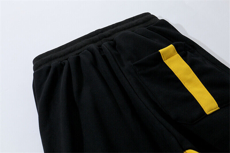 Niepce Streetwear Bruce Lee Trainer Style Jogger Pants Soft Cotton Sweatpants