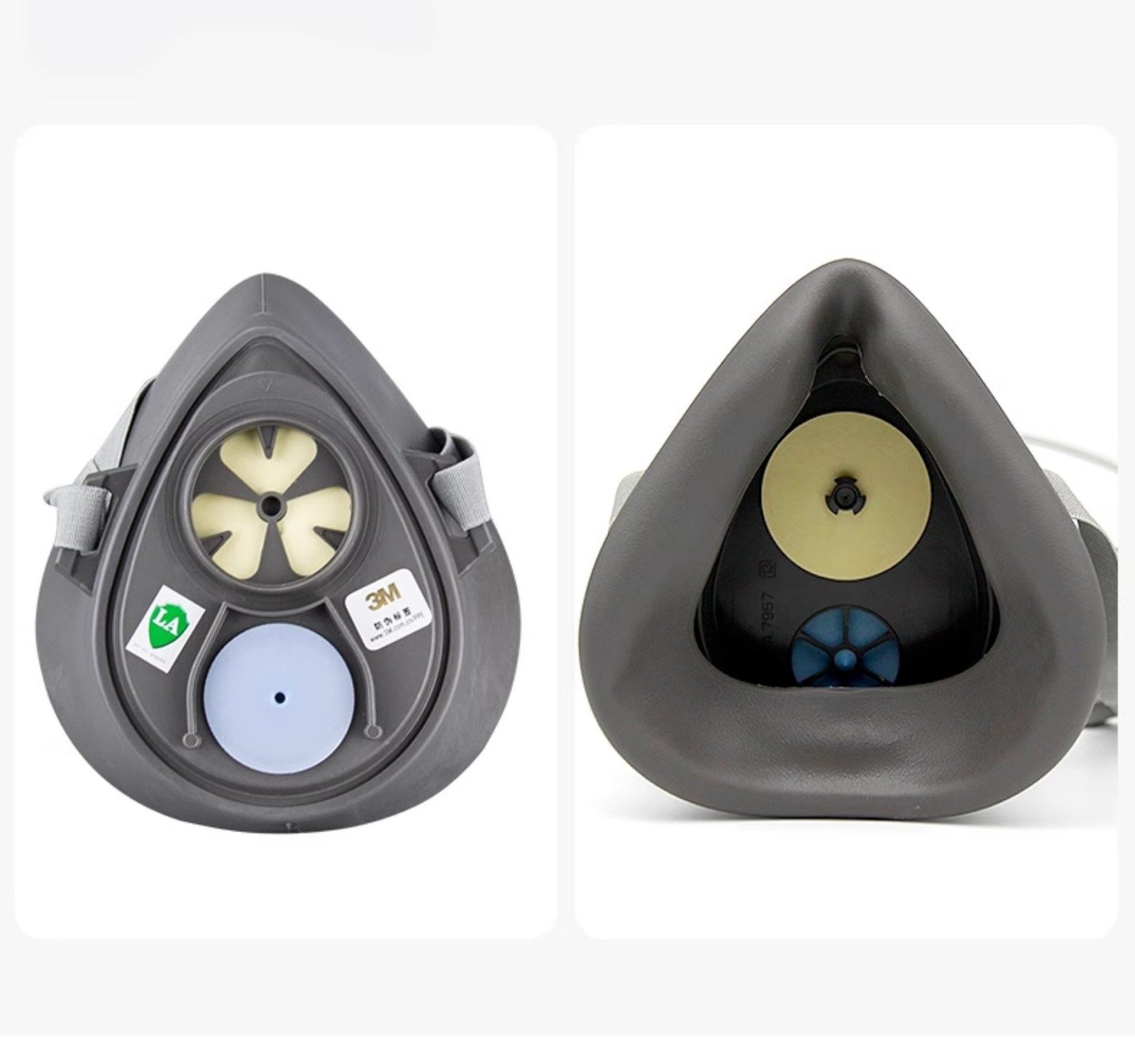 Half Face Shield Respirator Dust Mask for Painting Sanding Woodworking Facepiece