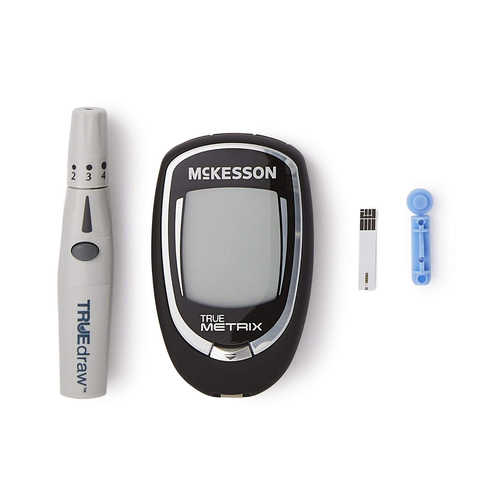 True Metrix Self Monitoring Blood Glucose System Meter Kit With Strip & Lancets