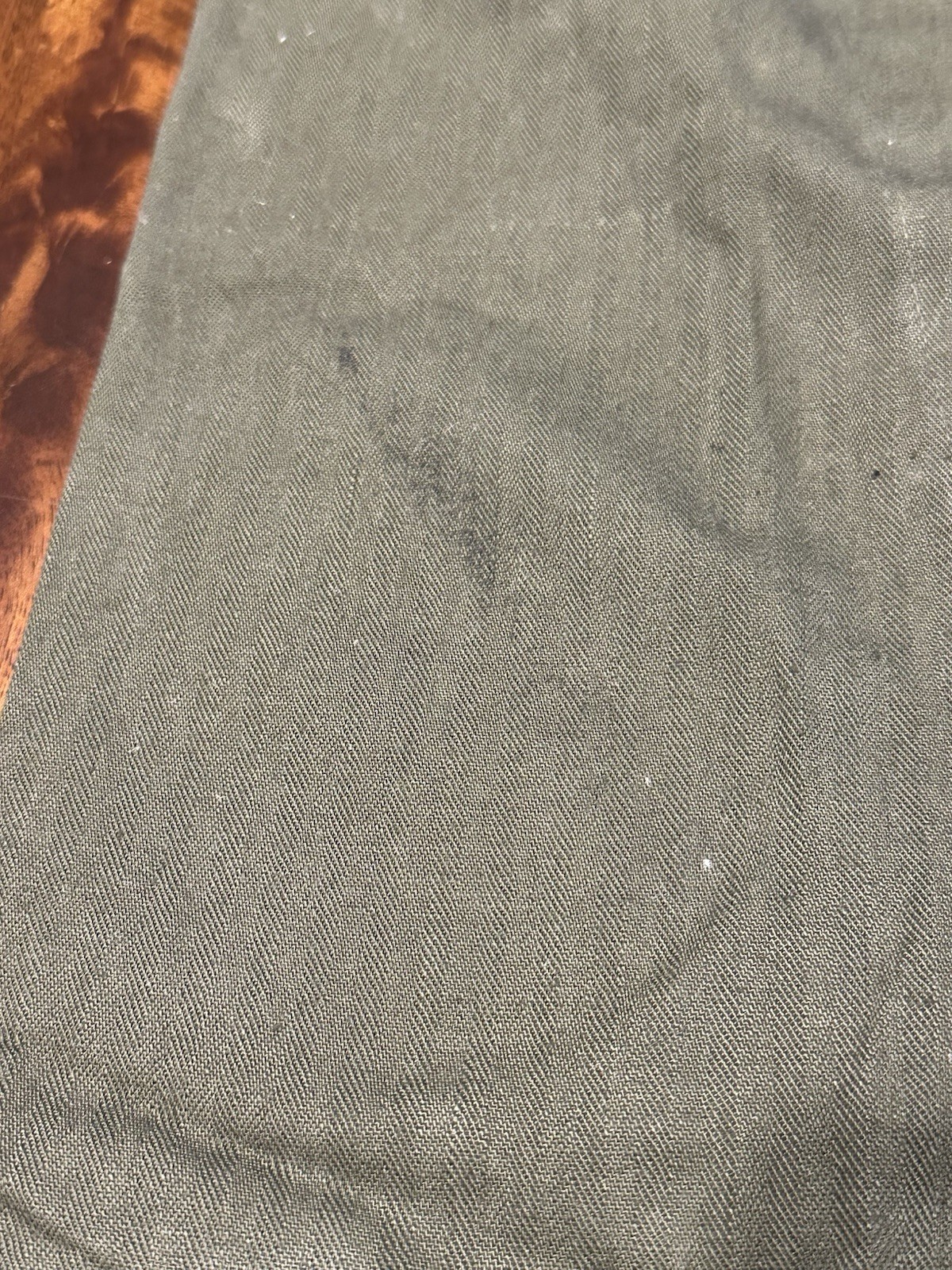 Korean War Era Fatigues HBT Herringbone Twill Shirt + Cotton OG 107 Trousers