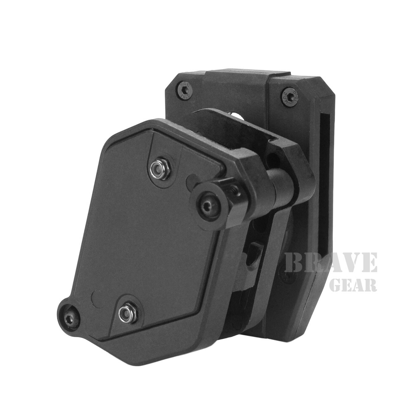 IPSC USPSA 3 Pcs Multi-Angle Speed Pistol Magazine Mag Pouches + Shooting Belt