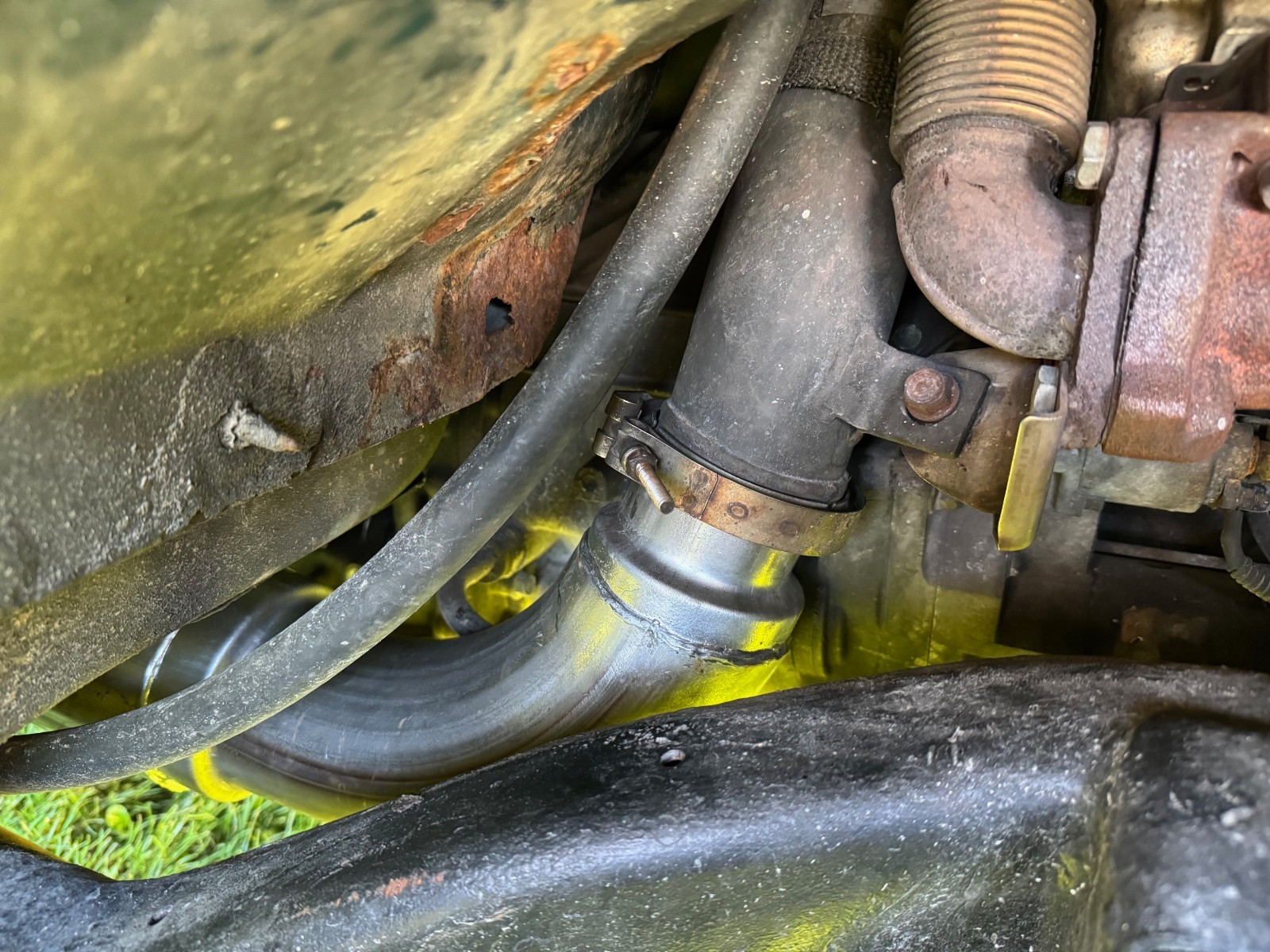 5" FULL Exhaust Pipe 2001-2007 Chevrolet GMC Duramax 6.6L 2500HD Chevy Diesel