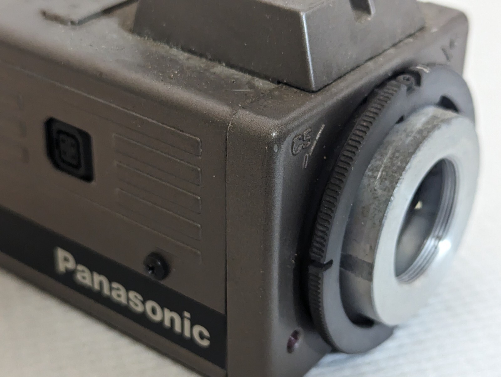 Panasonic WV-BL204 B & W CCD cctv security camera no lens ASIS Parts or Repair