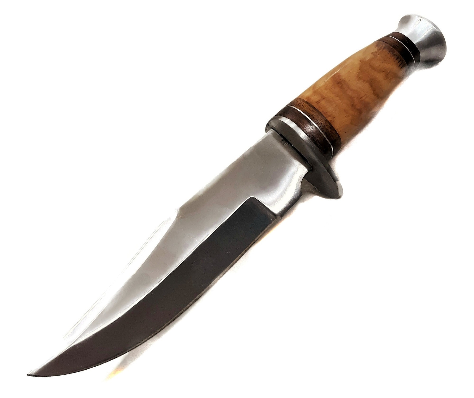 10" Olivewood Handle EDC Hunting & Camping Knife with Sheath