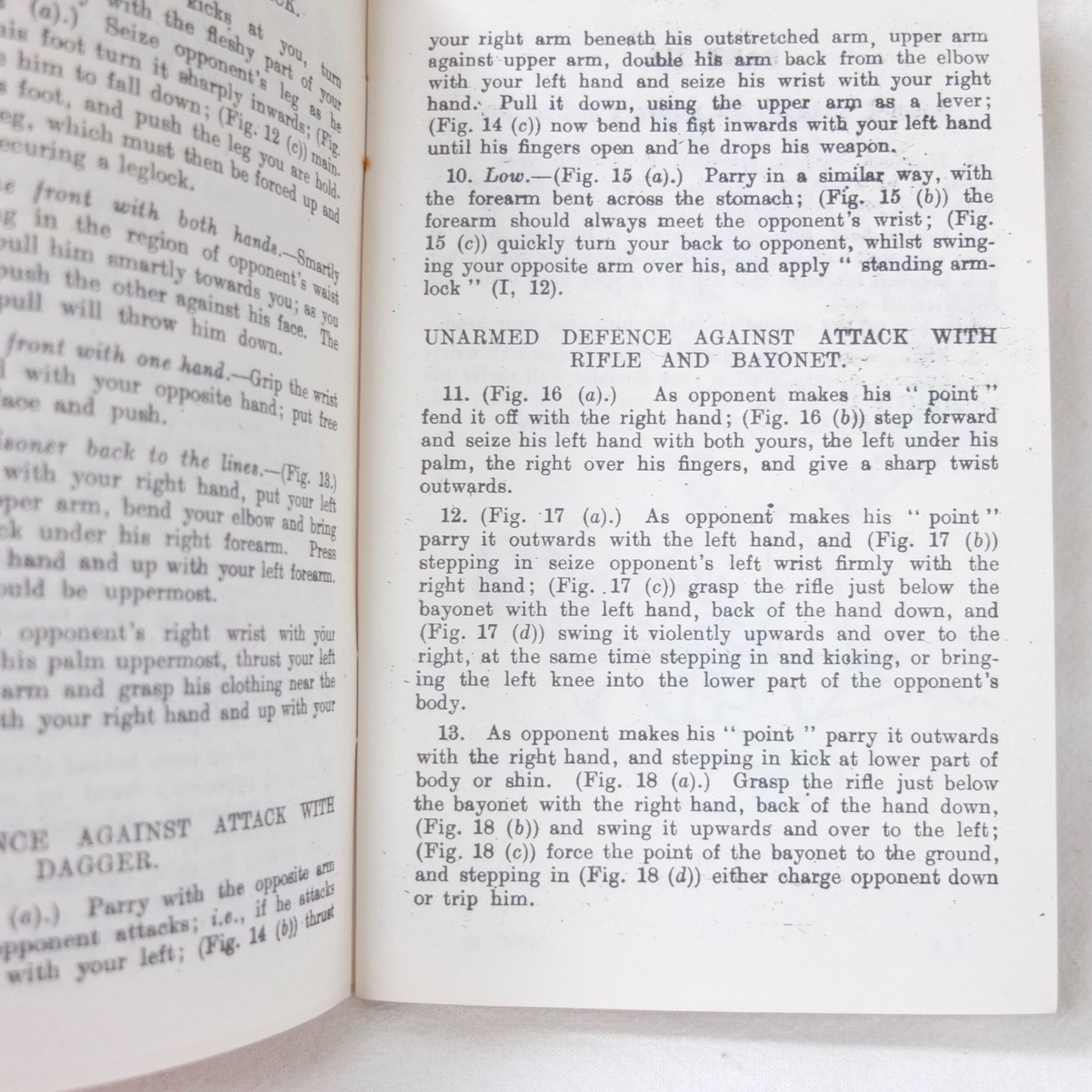 WW1 1917 UNARMED COMBAT Manual ATTACK AND DEFENCE British Army Training Handbook