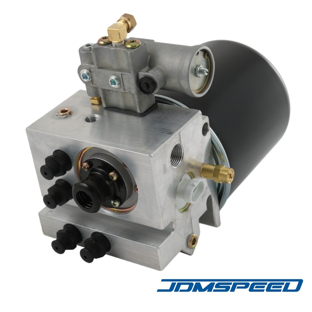 12V Air Dryer Fit Kenworth & Peterbilt Trucks Bendix 801266 5010696X 5004050