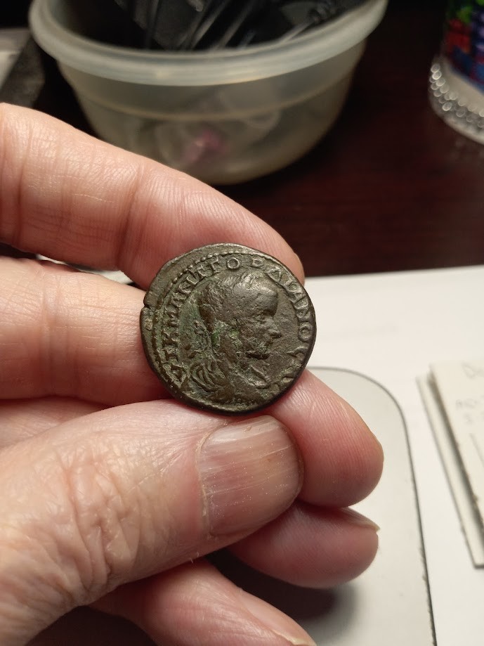 Roman Provincial Gordian III Thrace, Hadrianopolis AE 26 VF