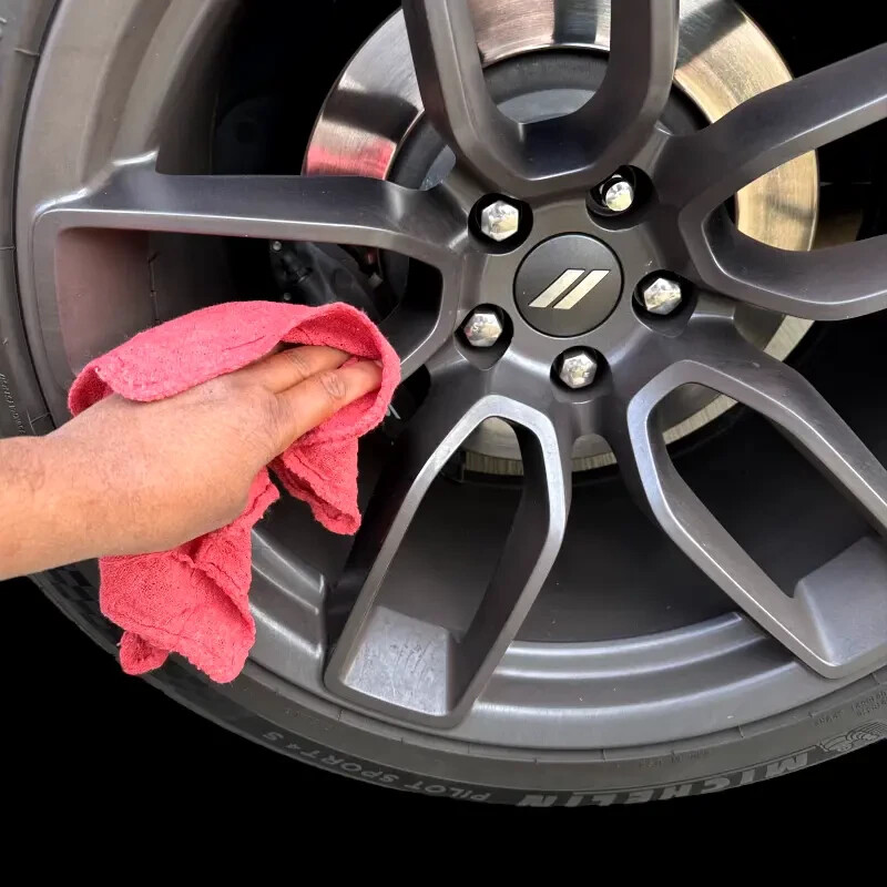 1000 Pieces Red Shop Towels Large 13x14 Cleaning Rags, Fast Free Shipping