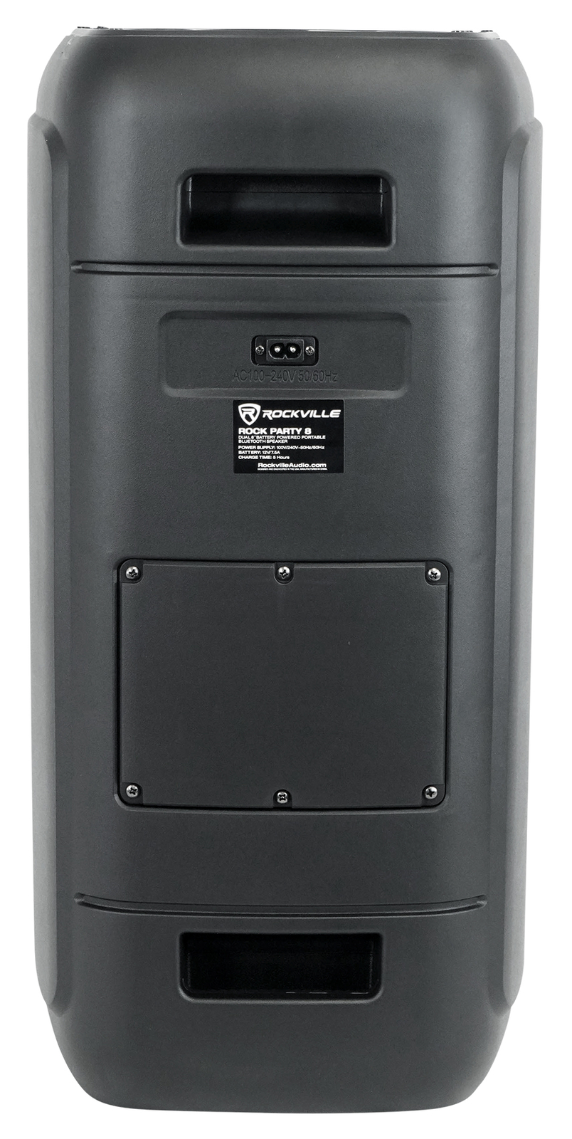 Rockville ROCK PARTY 8 Dual 8" Battery Powered Home/Portable Bluetooth Speaker