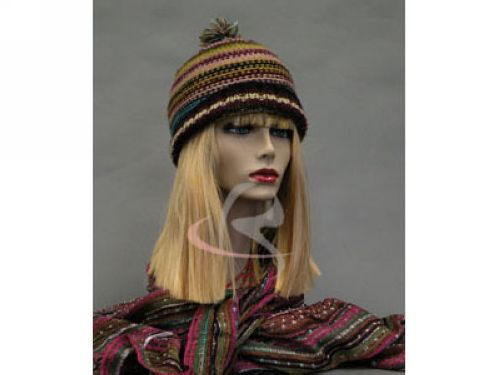 2PCS Female Mannequin Head Bust Wig Hat Jewelry Display Skin #MD-PH17 X2