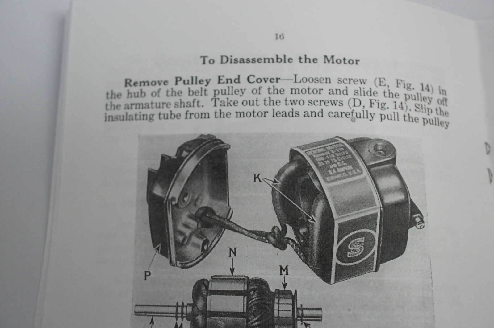 Adjusters Service Manual Singer Featherweight 221 Sewing Machine Dealer Booklet