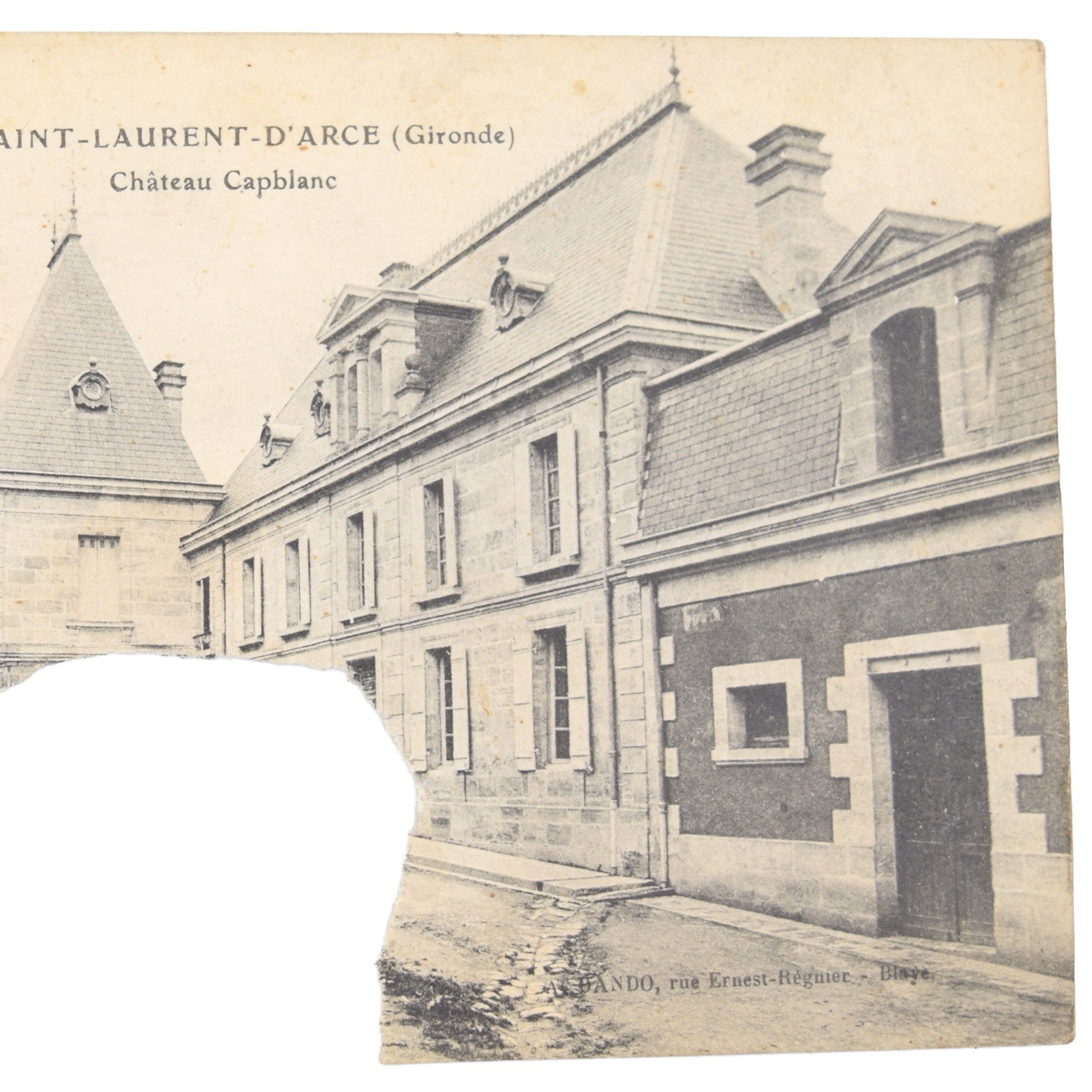 WW1 US Soldiers Mail Postcard Co. B 302nd Battalion Tank Corps France Postcard