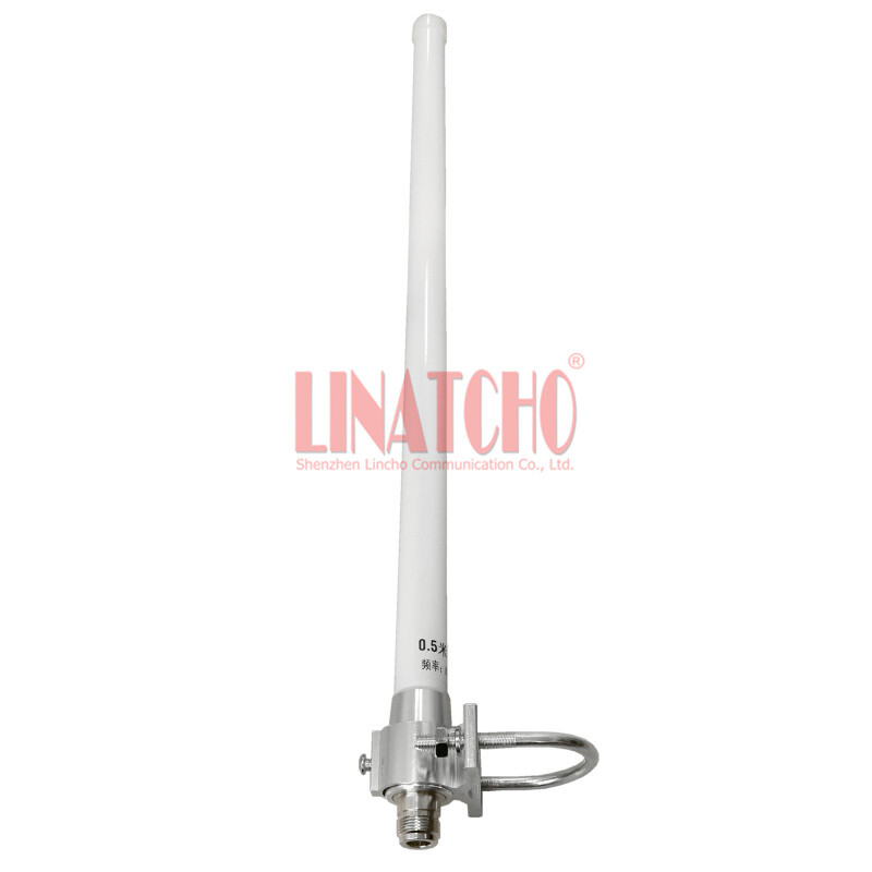 GSM 900MHz 890-960MHz 8dB Omni directional Fiberglass Antenna N Female Connector